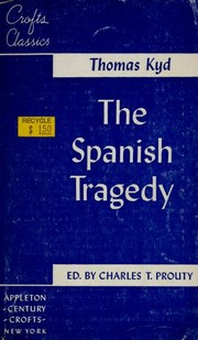 Cover of The Spanish Tragedy
