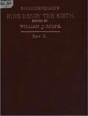 Cover of Henry VI, Part 2