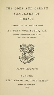 Cover of Carmen saeculare