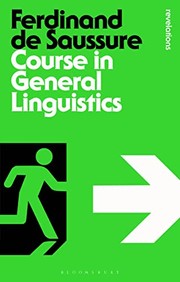 Cover of Course in General Linguistics