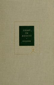 Cover of Light in August