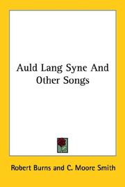 Cover of Auld Lang Syne