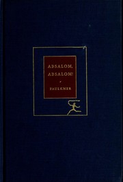 Cover of Absalom, Absalom!