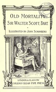 Cover of Old Mortality