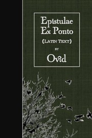 Cover of Epistulae ex Ponto