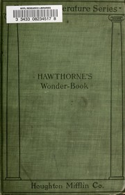 Cover of A Wonder-Book for Girls and Boys
