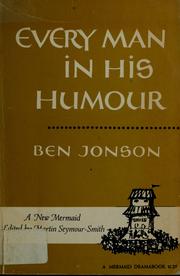 Cover of Every Man in His Humour