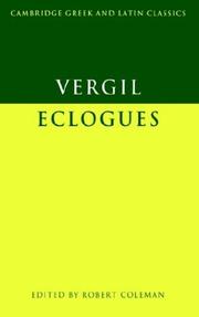 Cover of Eclogues