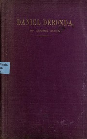 Cover of Daniel Deronda