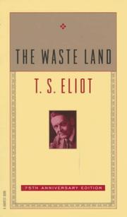Cover of The Waste Land