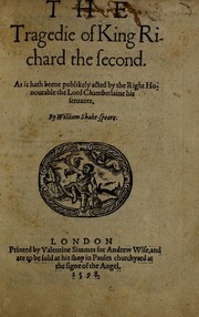 Cover of Richard II