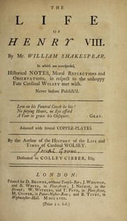 Cover of Henry VIII