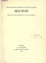 Cover of Milton