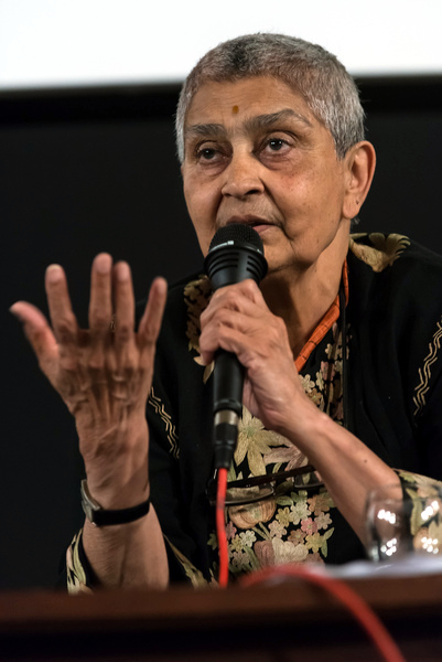 Portrait of Gayatri Chakravorty Spivak