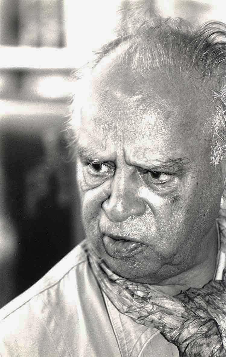 Portrait of Mulk Raj Anand