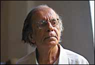 Portrait of Nissim Ezekiel